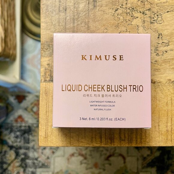 Kimuse Liquid Blush Trio | 2 box sets {Lucky, Happiness, Love} NWT - Picture 8 of 10